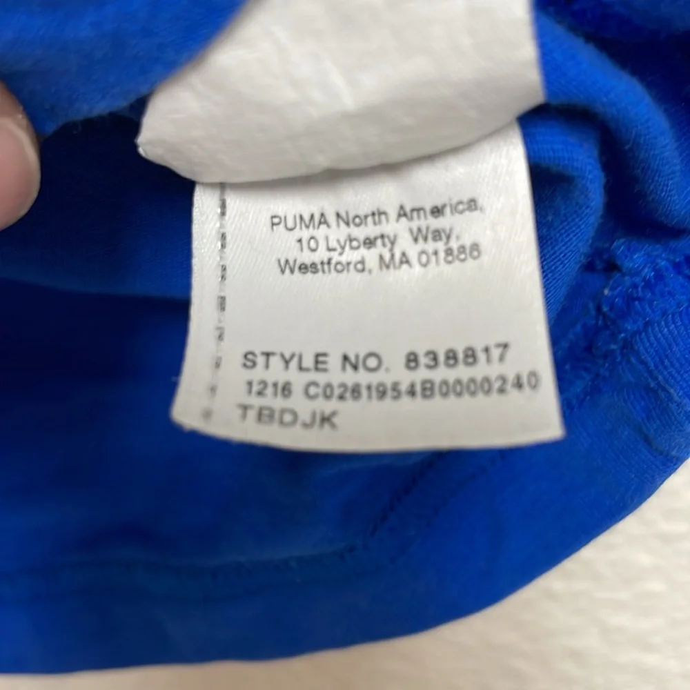Puma Sesame Street Elmo Kids Blue Graphic T-Shirt Size 2T